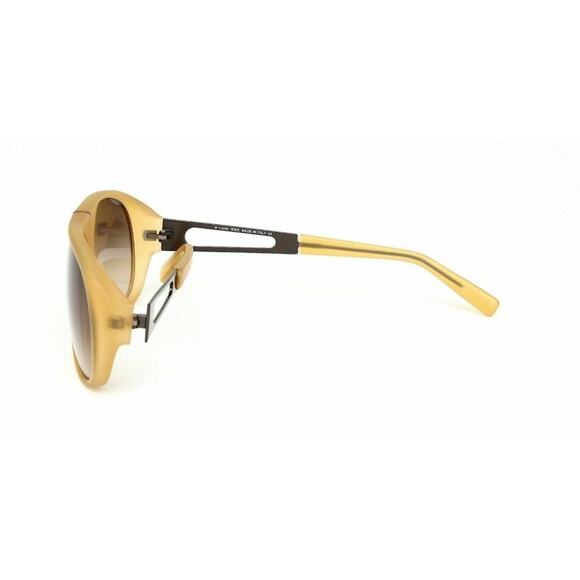 NEW NWT $415 Tod's Sunglasses Dark yellow unisex yield glasses - Picture 3 of 7